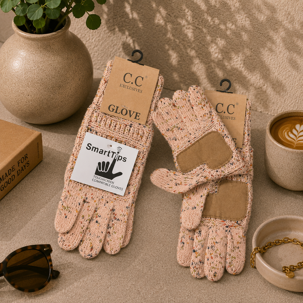 CC Flecked Gloves