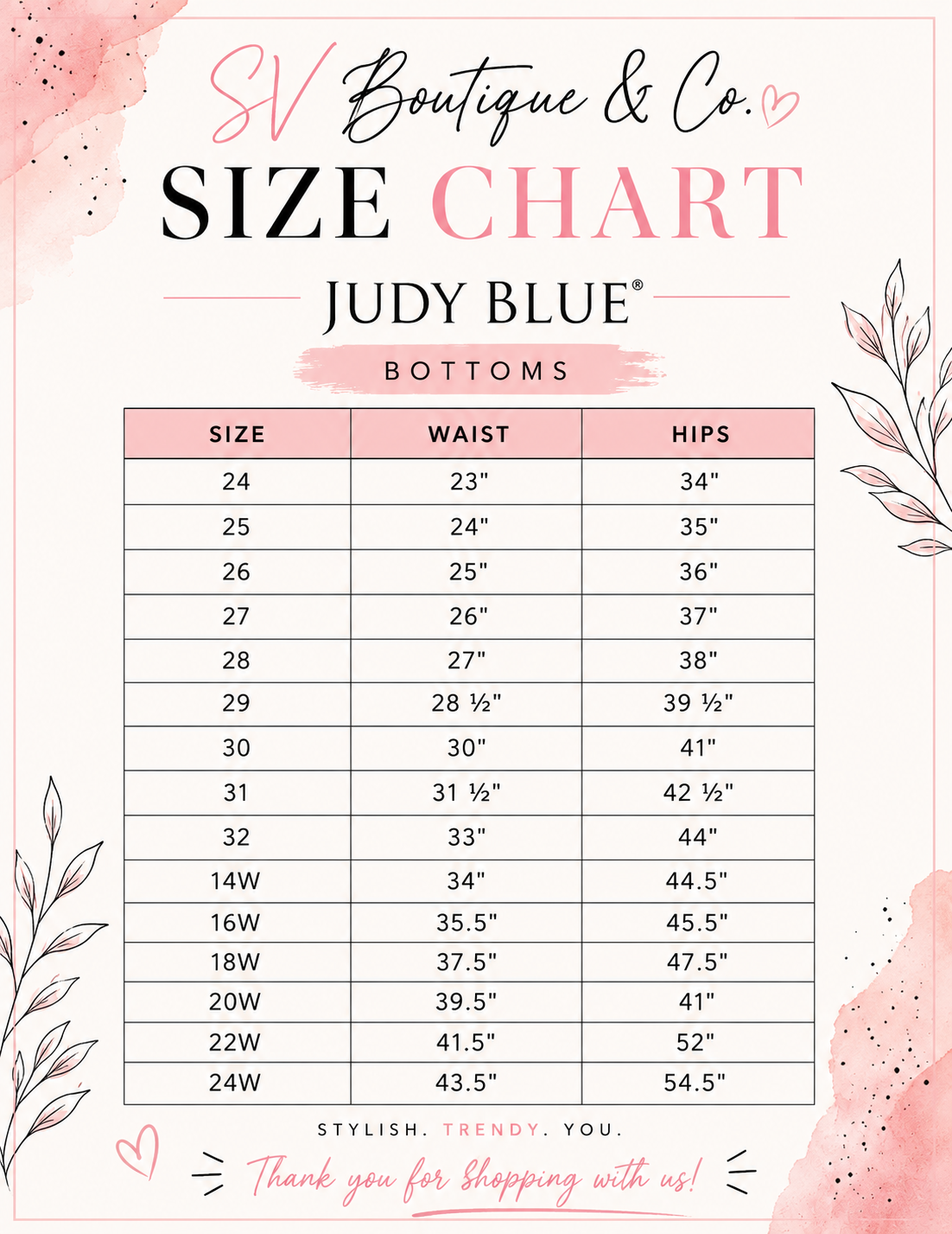 Wild At Heart Wide Leg Jean- Judy Blue - SV Boutique & Co.