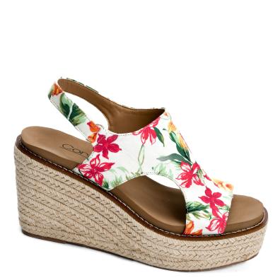 CORKYS FREDDIE FLORAL ESPADRILLE WEDGE