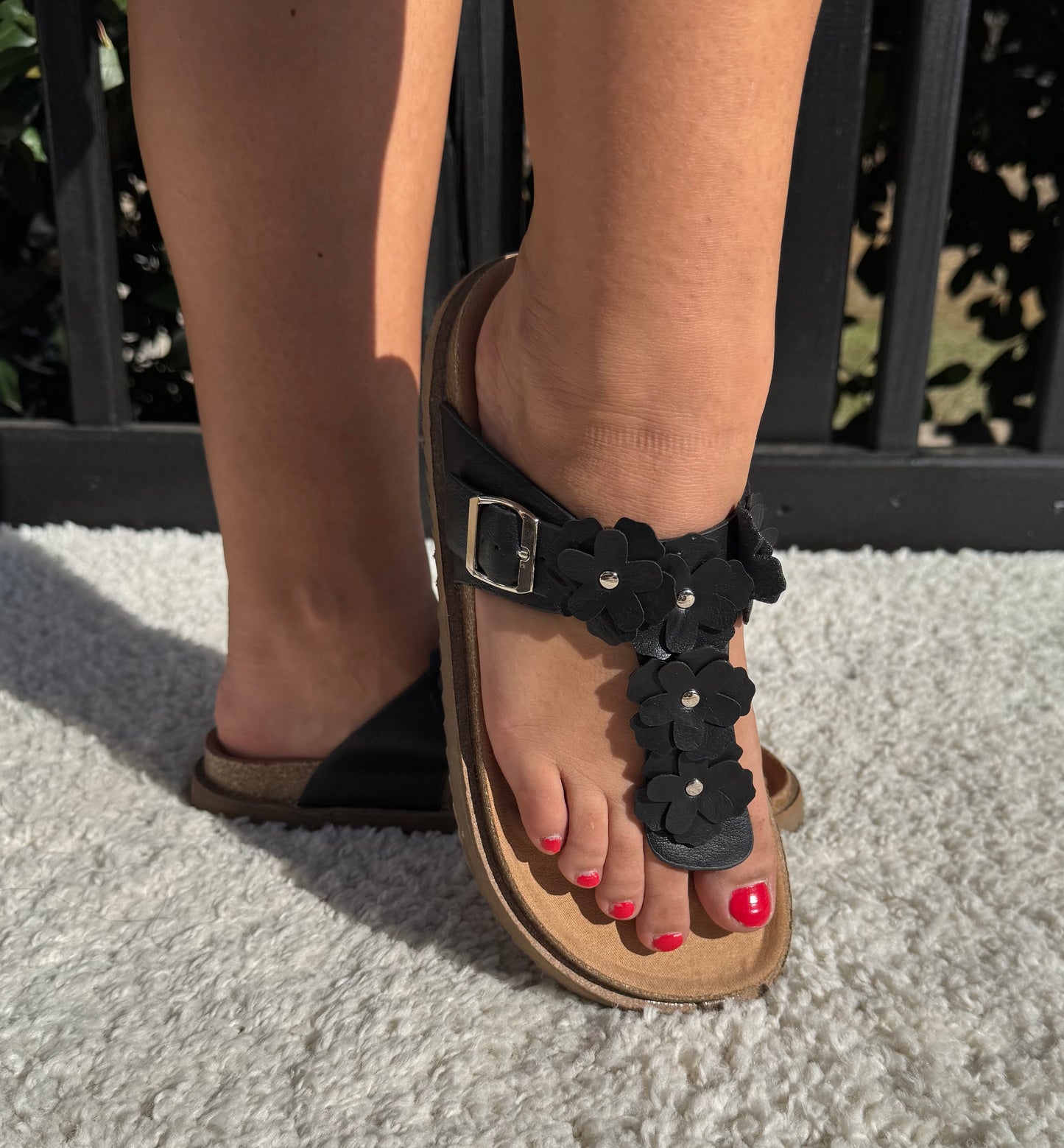 CORKYS BLESS HER HEART BLACK SANDAL