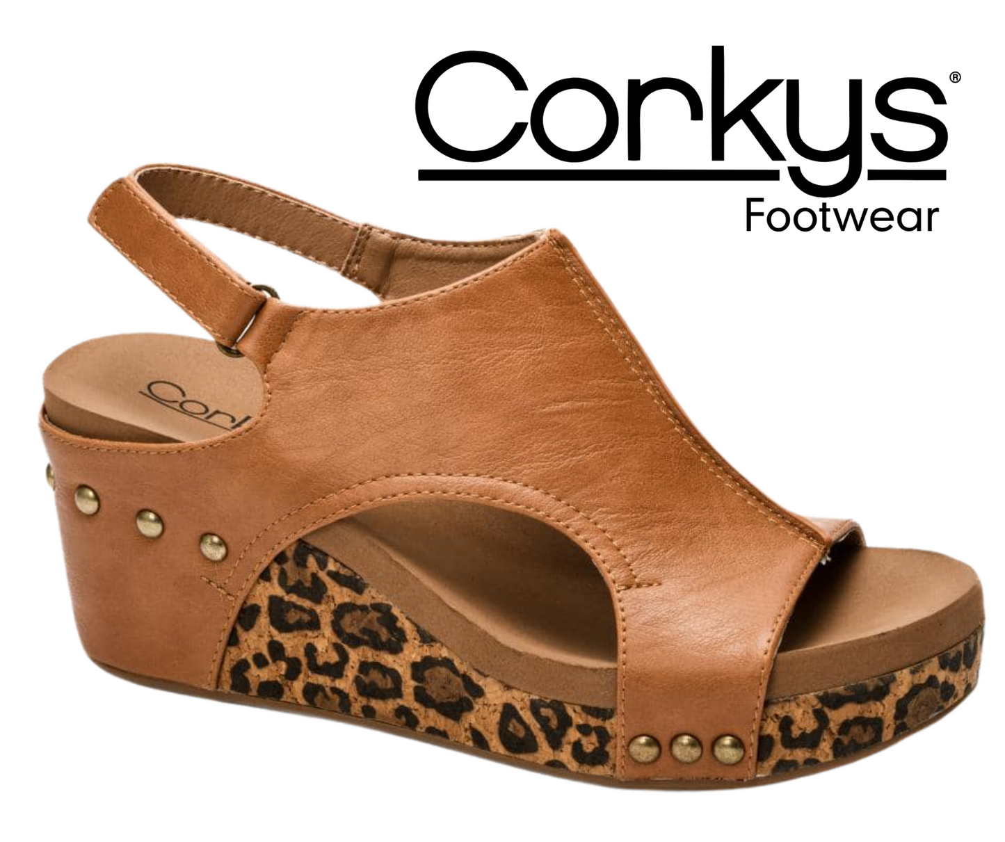 Corkys Carley Leopard Wedge - SV Boutique & Co.