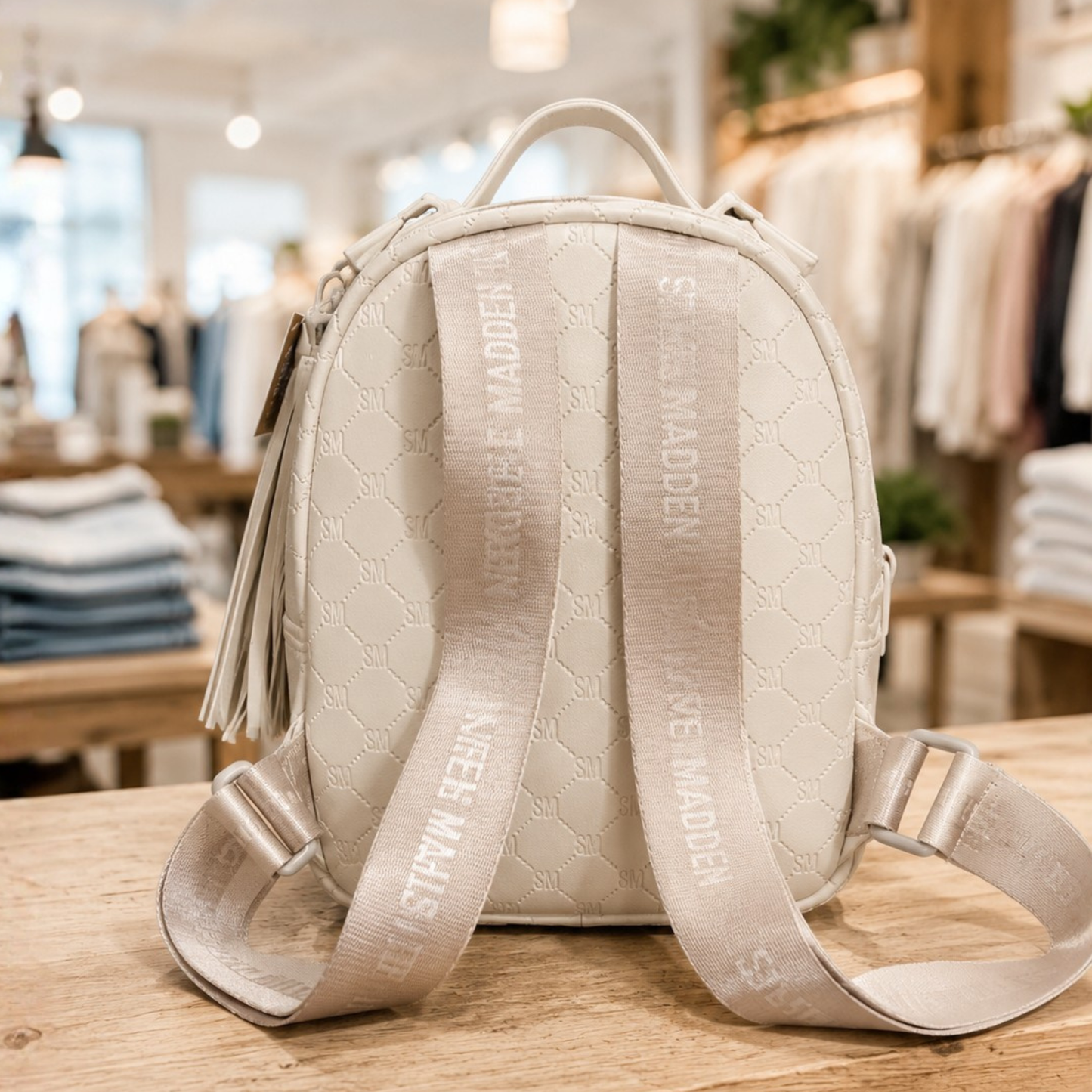 Steve Madden Mini Backpack Lilac, Ivory, Olive FINAL SALE