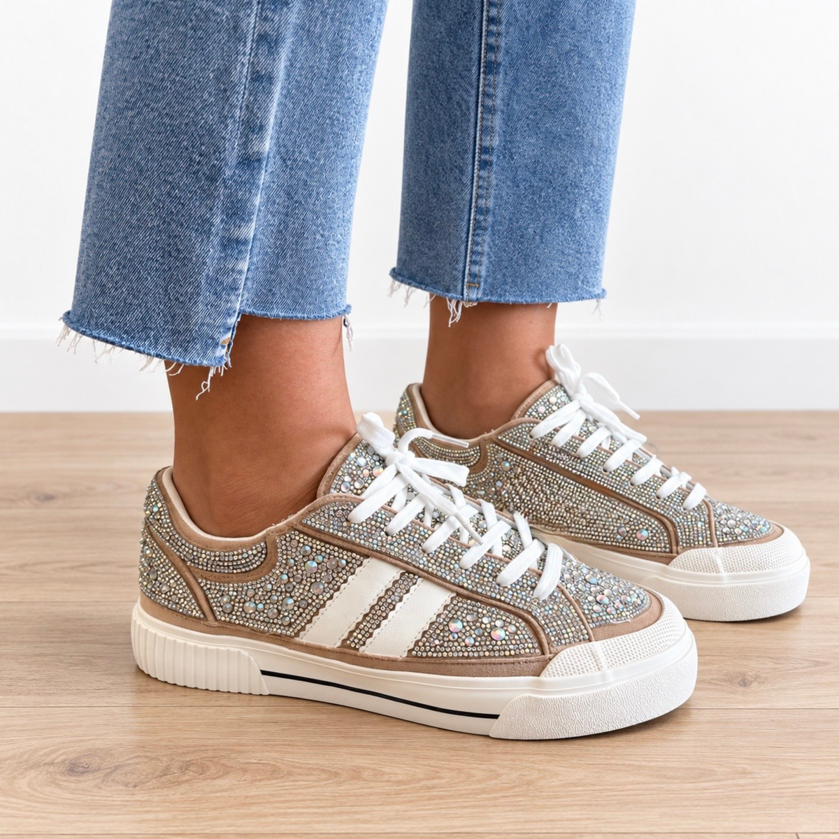 Corkys That’s Her Rhinestone Sneaker