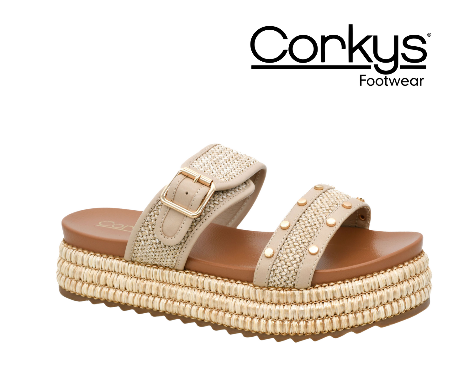 CORKYS WALK OF SHAME NATURAL RAFFIA - SV Boutique & Co.