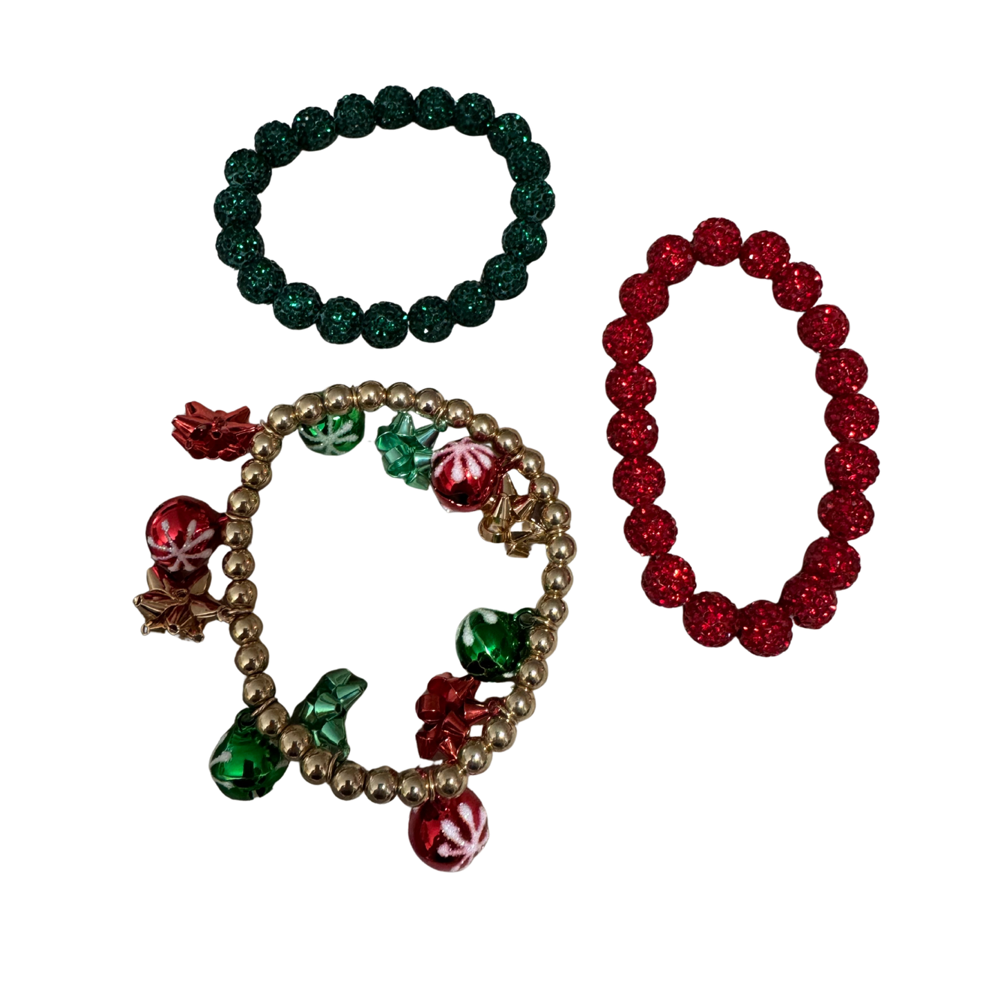 Christmas Cheer 3-Piece Bracelet Set