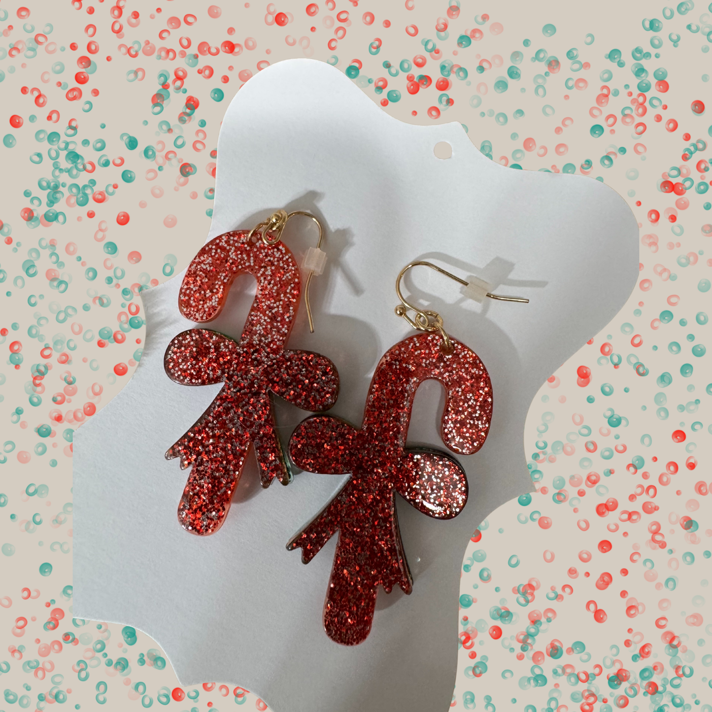 Candy Cane Earrings