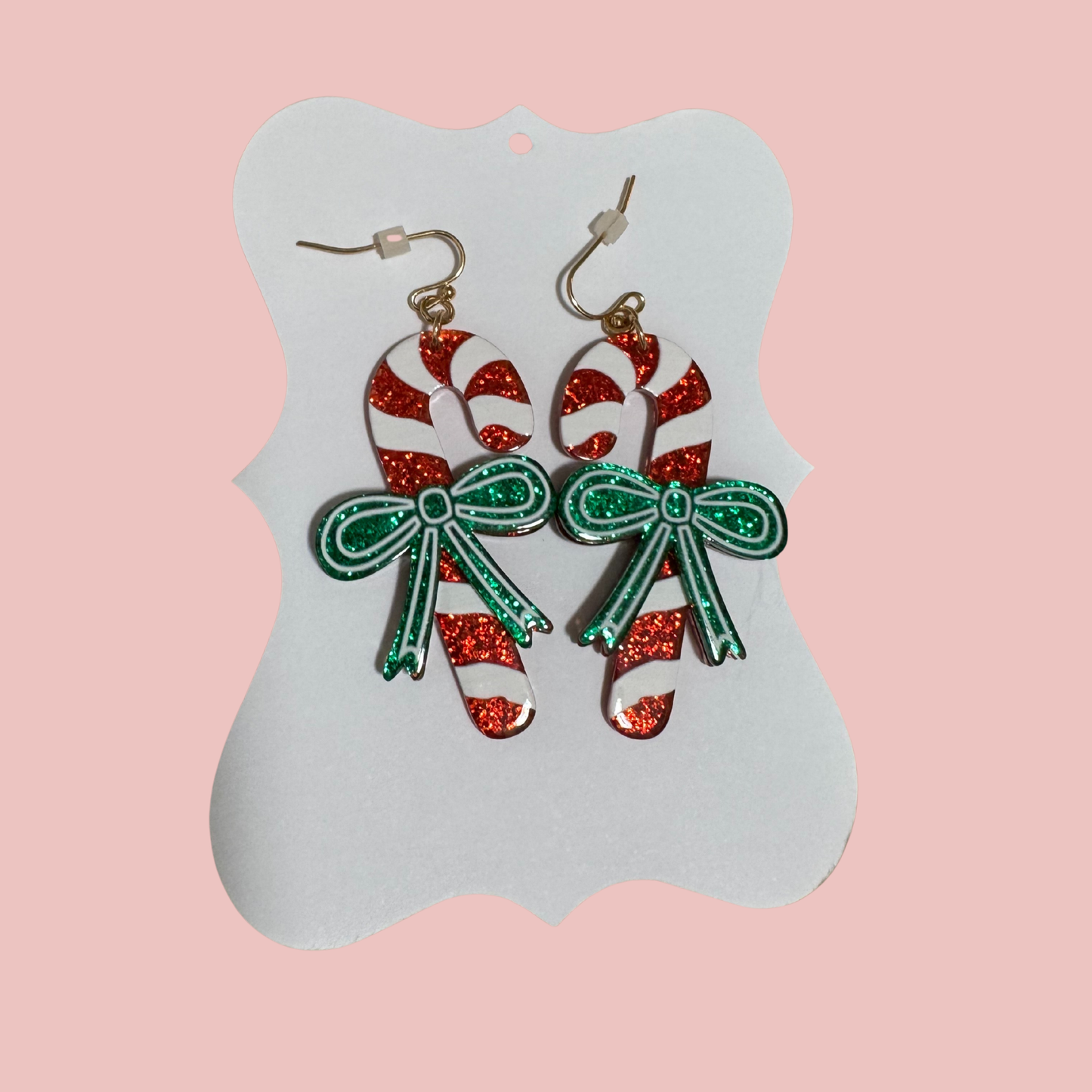 Candy Cane Earrings