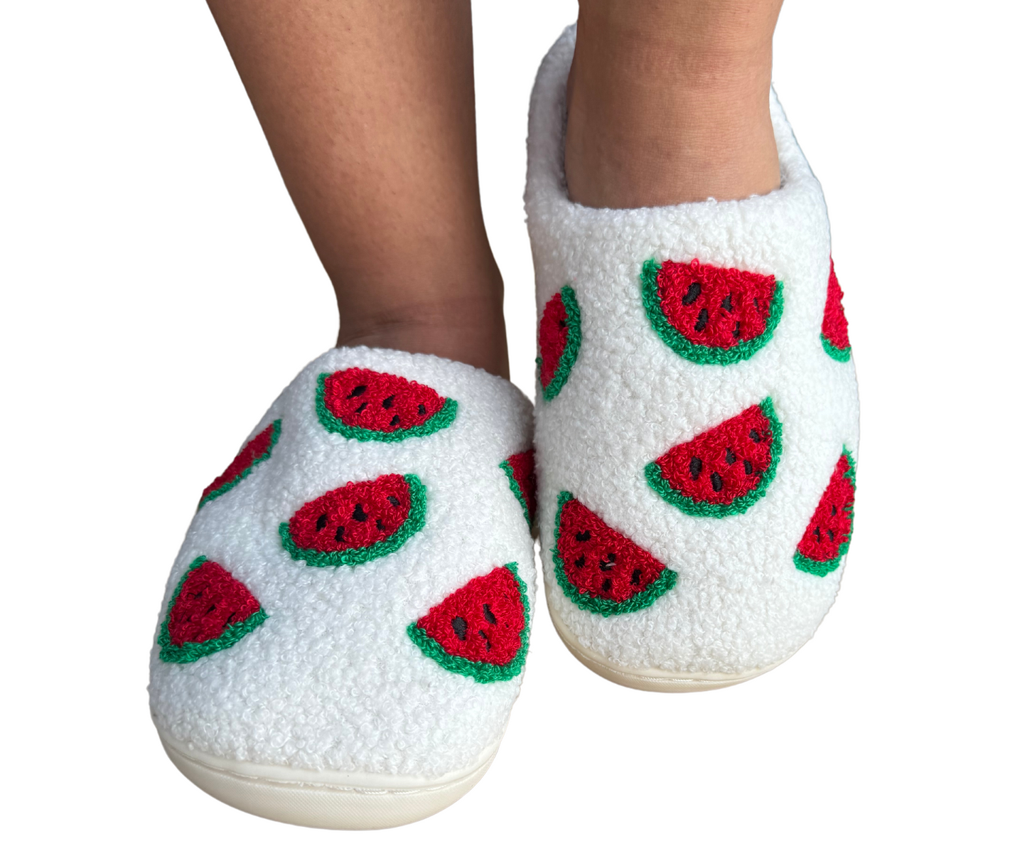 WATERMELON COZY SLIPPERS - SV Boutique & Co.