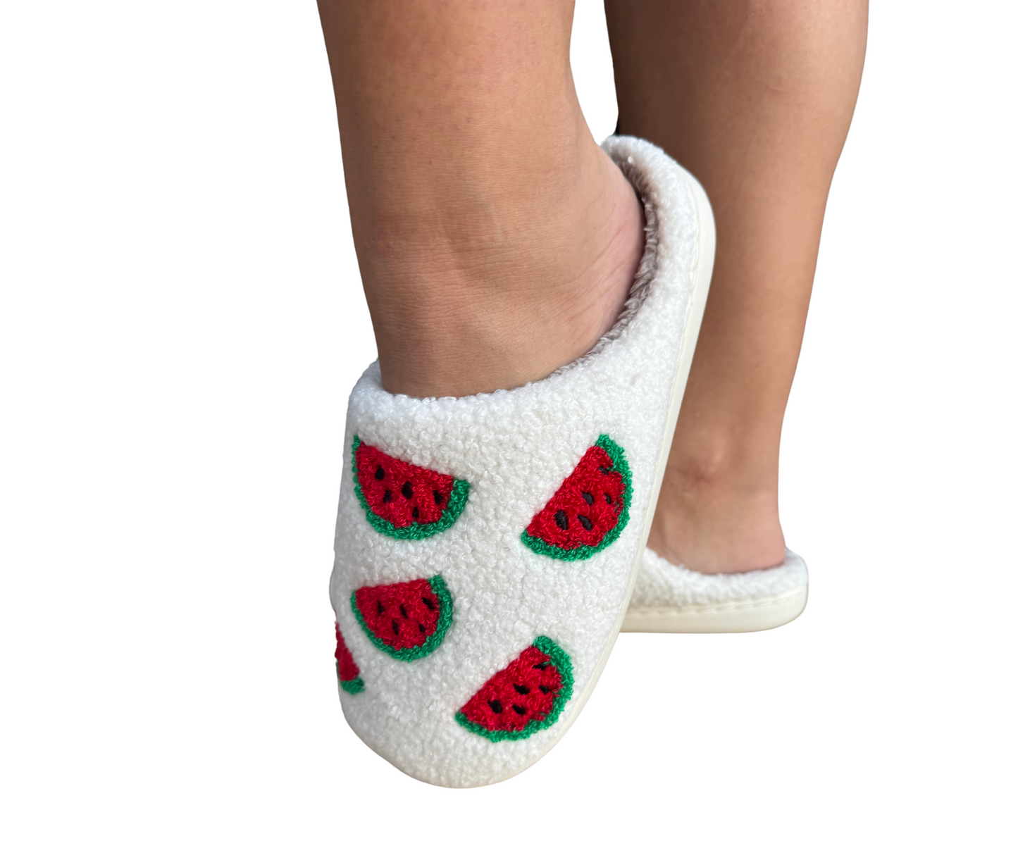 WATERMELON COZY SLIPPERS - SV Boutique & Co.