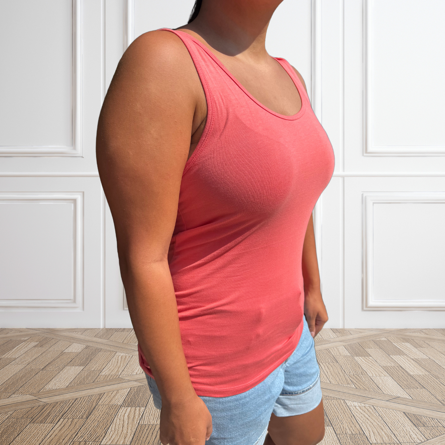 Everyday Racerback Tank Cotton Spandex by Zenana - SV Boutique & Co.