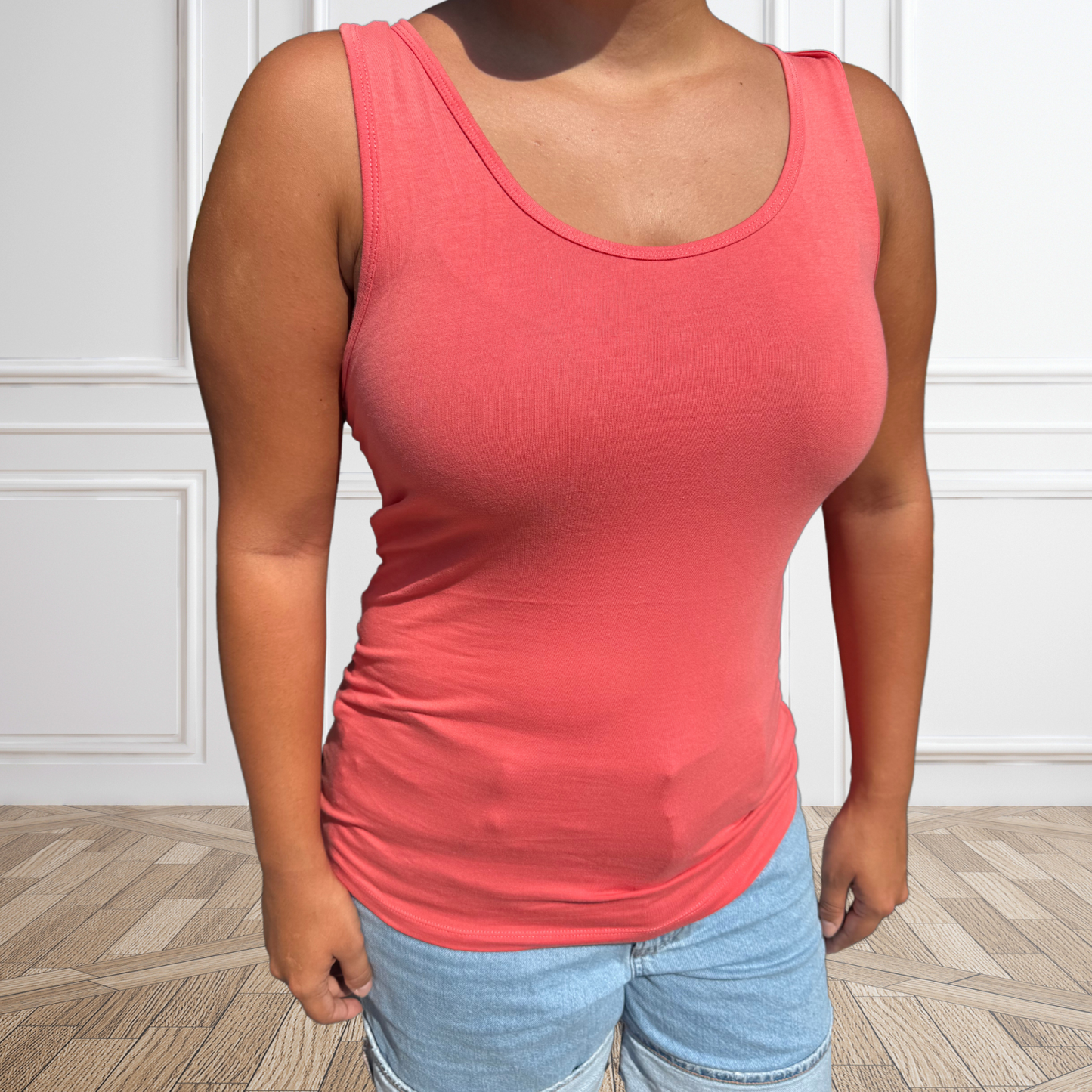 Everyday Racerback Tank Cotton Spandex by Zenana - SV Boutique & Co.