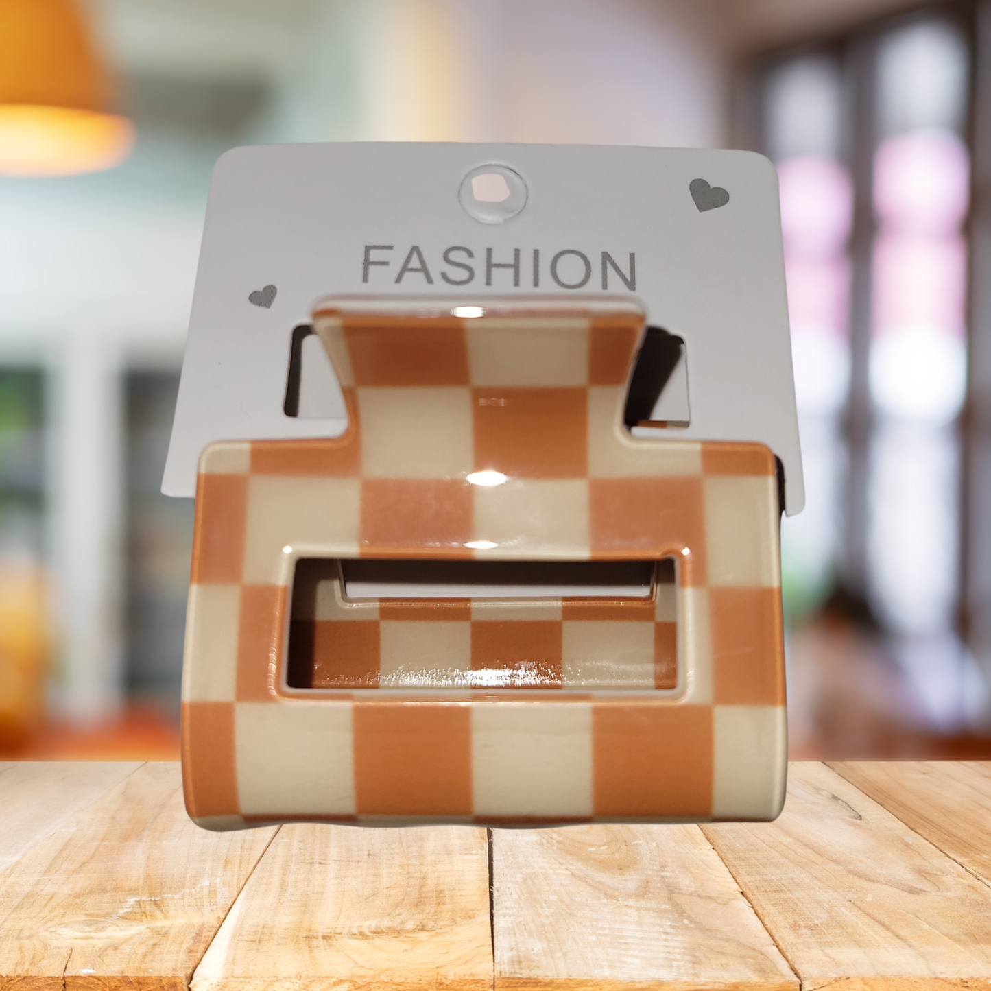 Checkered Claw Clips - SV Boutique & Co.