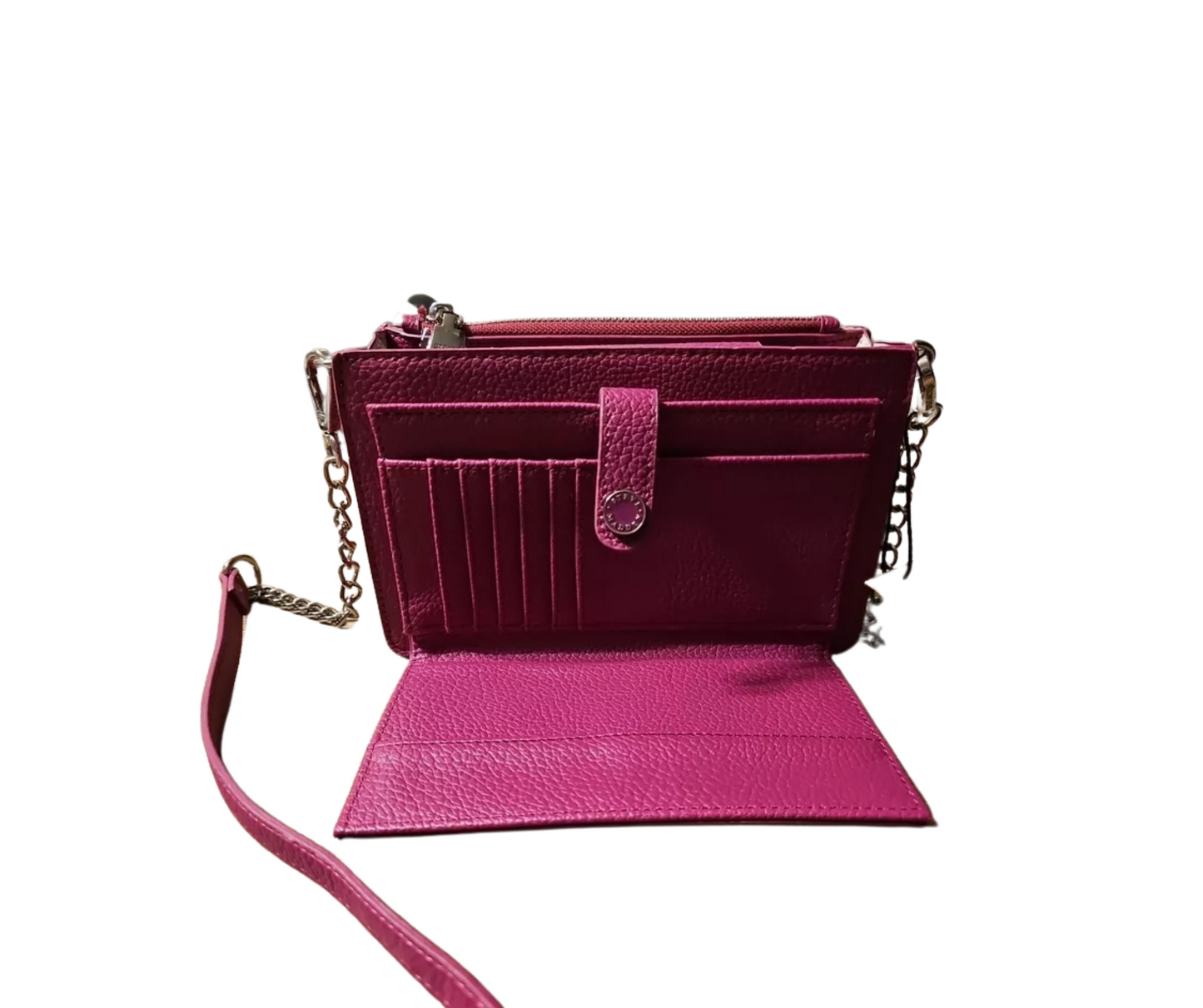 Fuchsia Steve Madden Compact Crossbody - SV Boutique & Co.