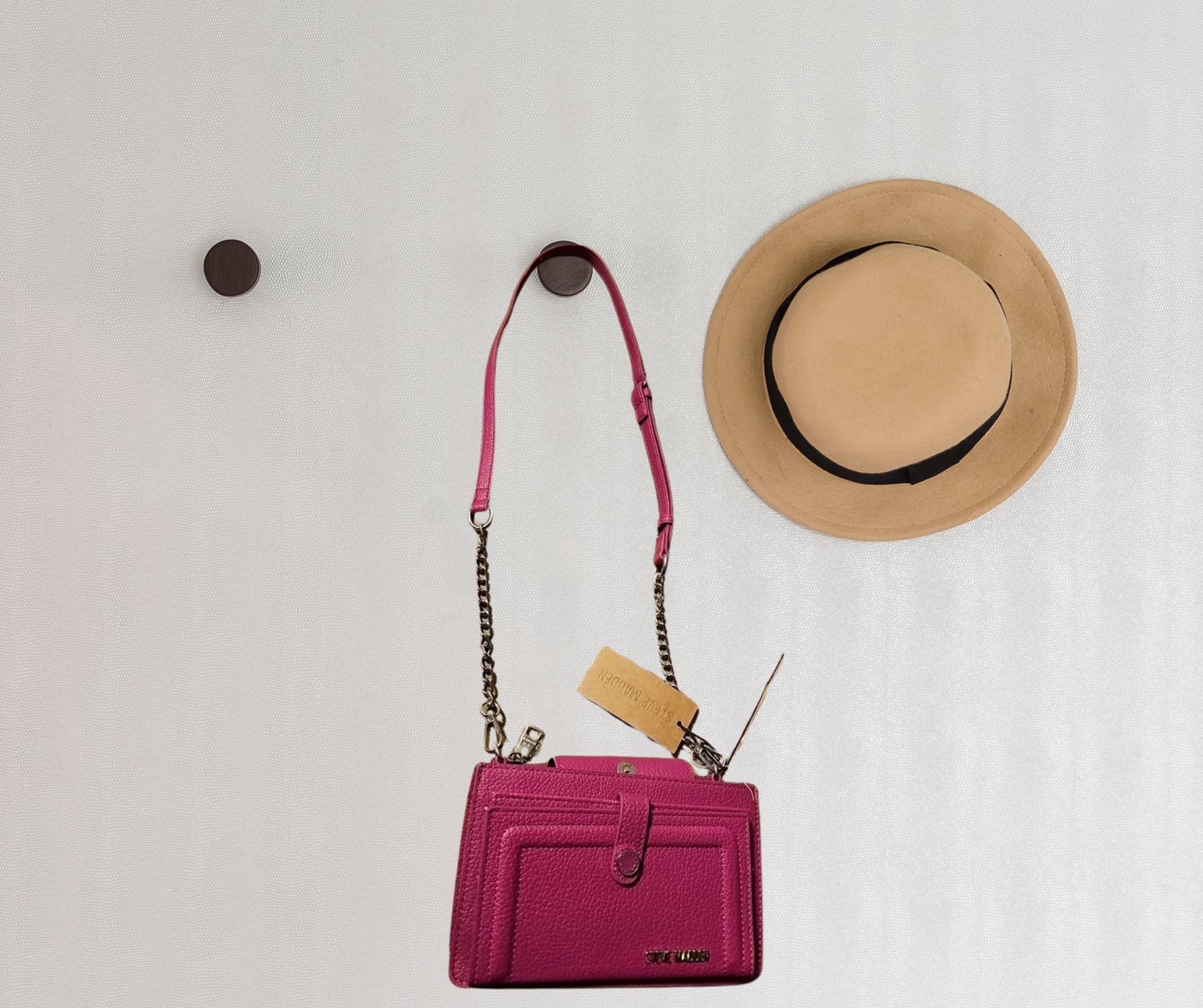 Fuchsia Steve Madden Compact Crossbody - SV Boutique & Co.