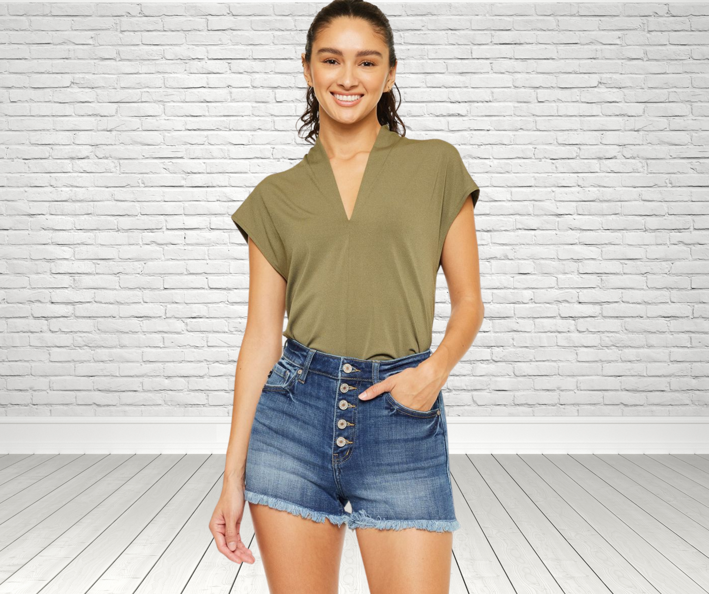 KanCan High Rise Shorts - SV Boutique & Co.