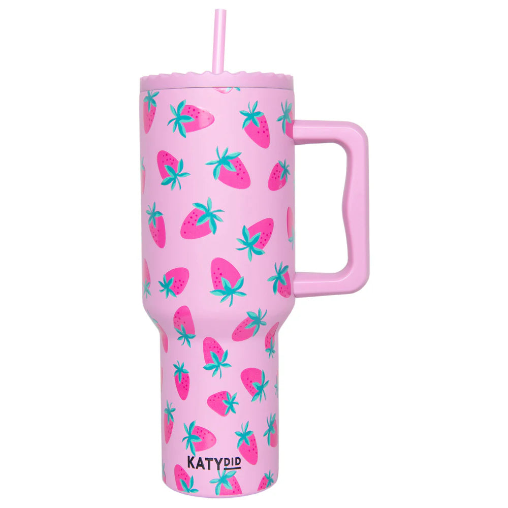 Strawberry 38 oz Tumbler - SV Boutique & Co.