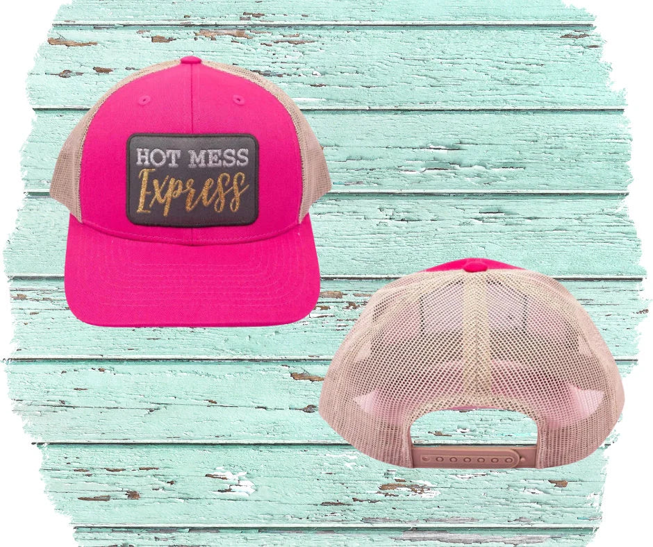 Hot Mess Express Trucker Hat - SV Boutique & Co.