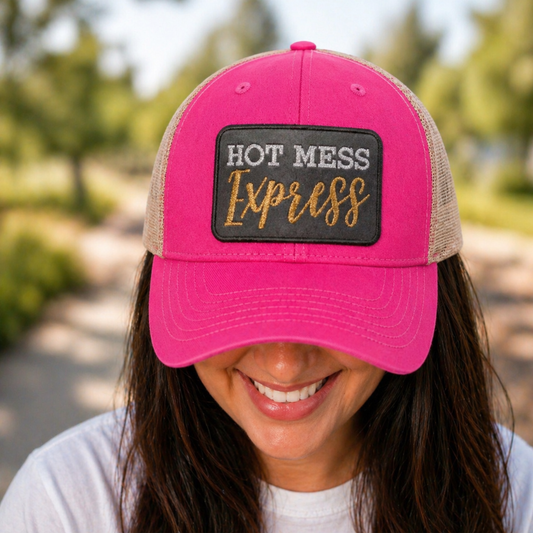 Hot Mess Express Trucker Hat - SV Boutique & Co.