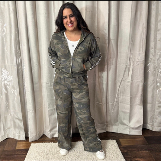 Camo Jacket & Pant Set