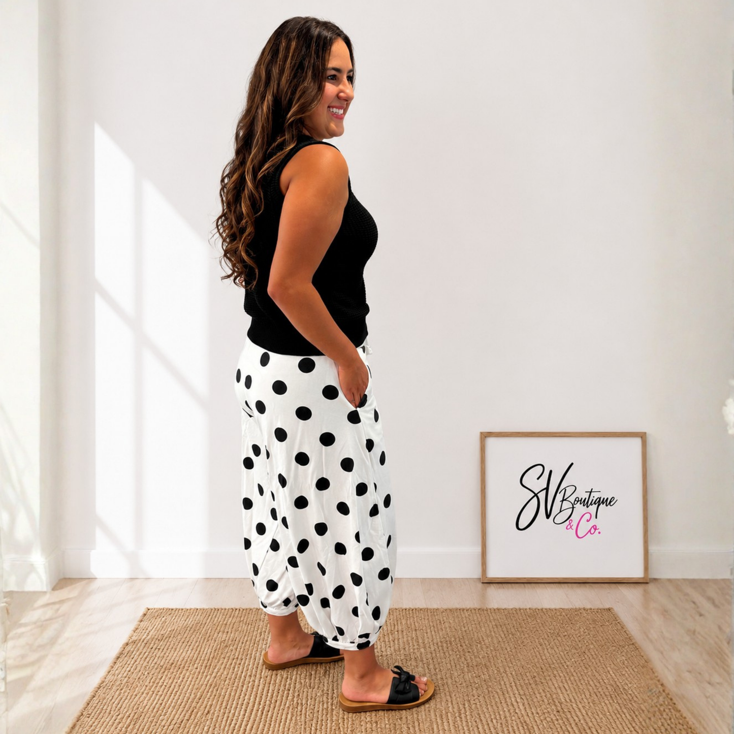 Spot On Balloon Pants - SV Boutique & Co.