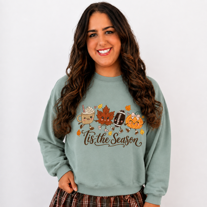 Tis the Season Embroidered Sweatshirt