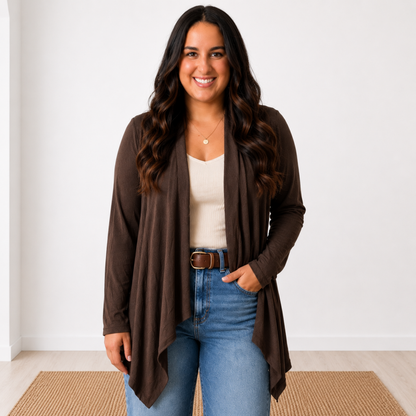 Open Front Cardigan
