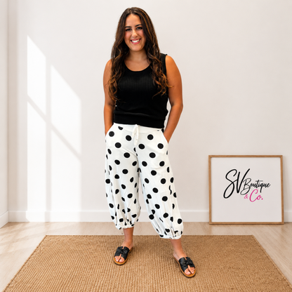 Spot On Balloon Pants - SV Boutique & Co.