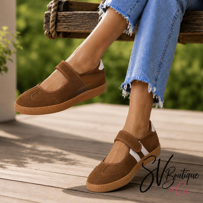 Corkys Calm Down Chestnut Mary Jane Sneaker
