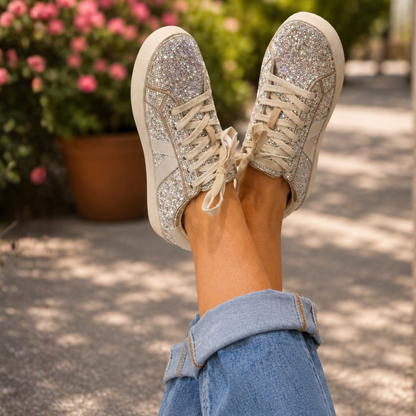 Corkys No Chaser Rhinestone Sneaker - SV Boutique & Co.