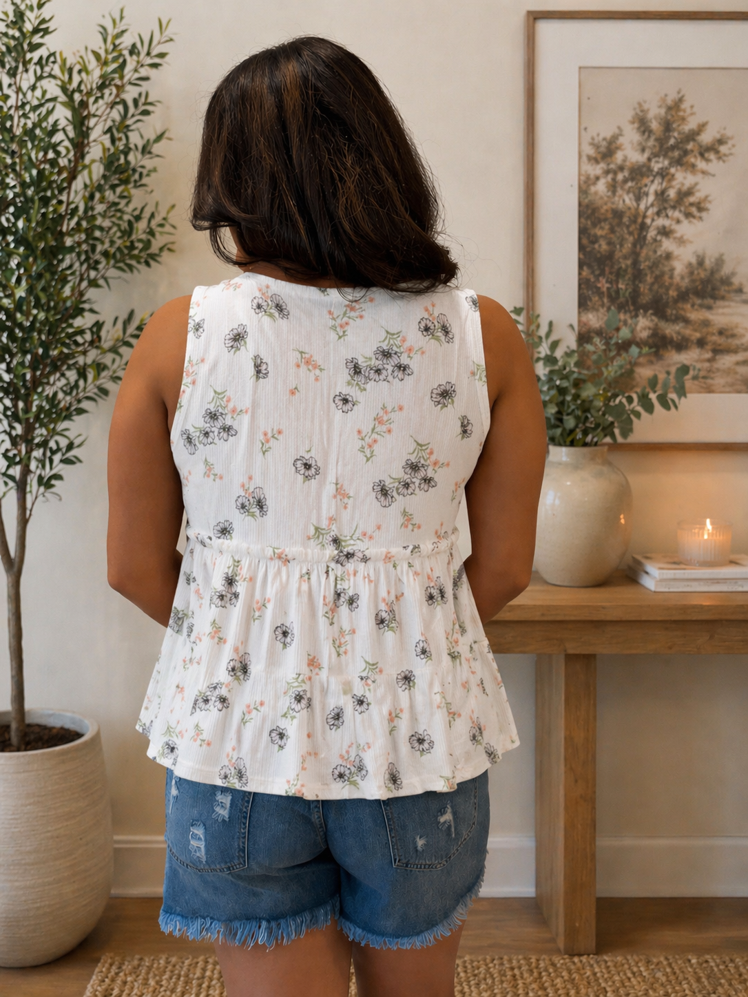 Sweet Pea Babydoll Top By Oddi FINAL SALE - SV Boutique & Co.