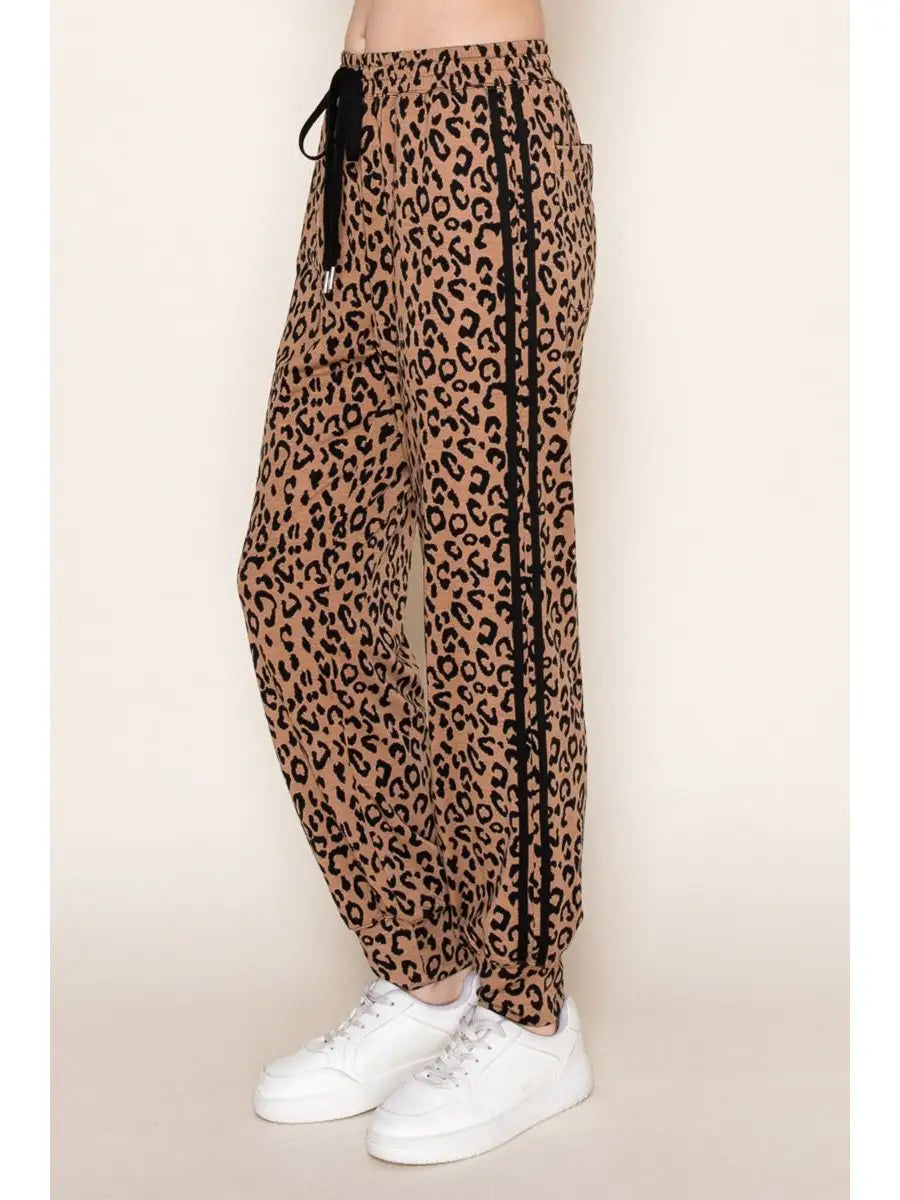 Leopard Luxe Knit Jogger Set from White Birch