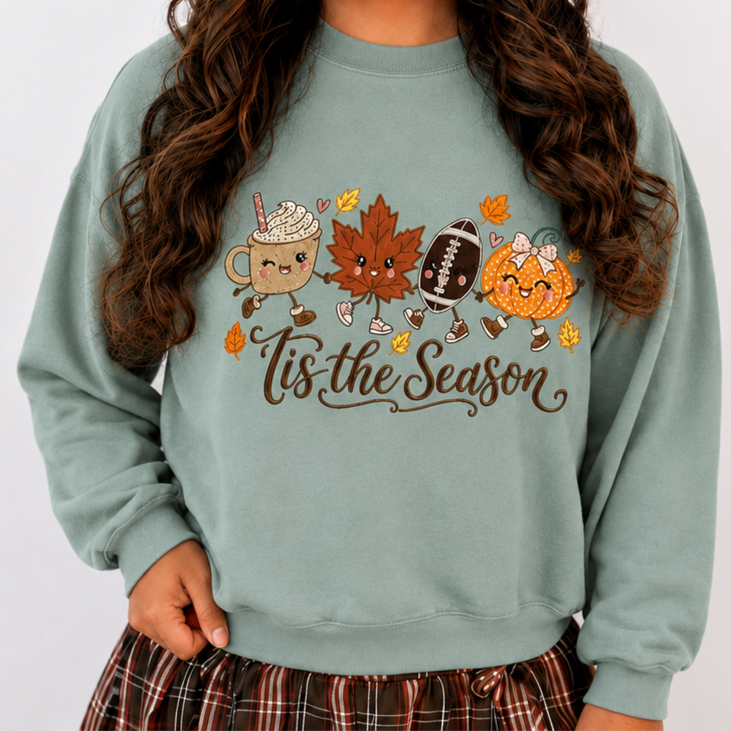 Tis the Season Embroidered Sweatshirt