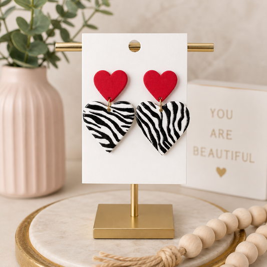 Zebra Crush Earrings - SV Boutique & Co.