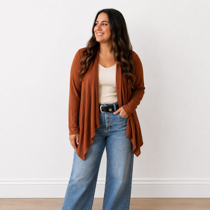 Open Front Cardigan