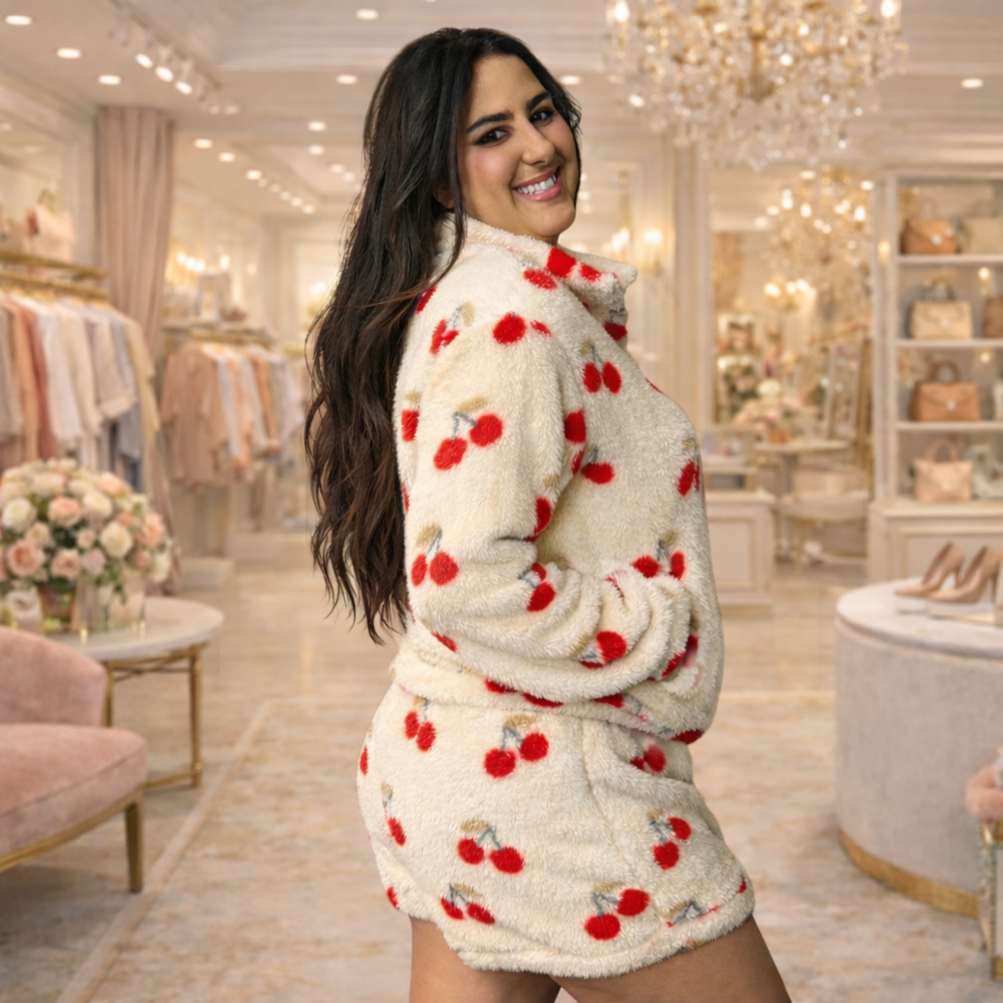Cherry On Top Plush Lounge Set