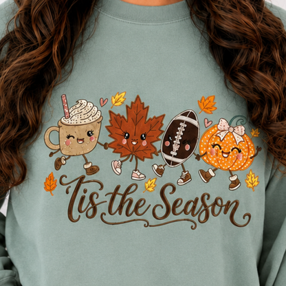 Tis the Season Embroidered Sweatshirt