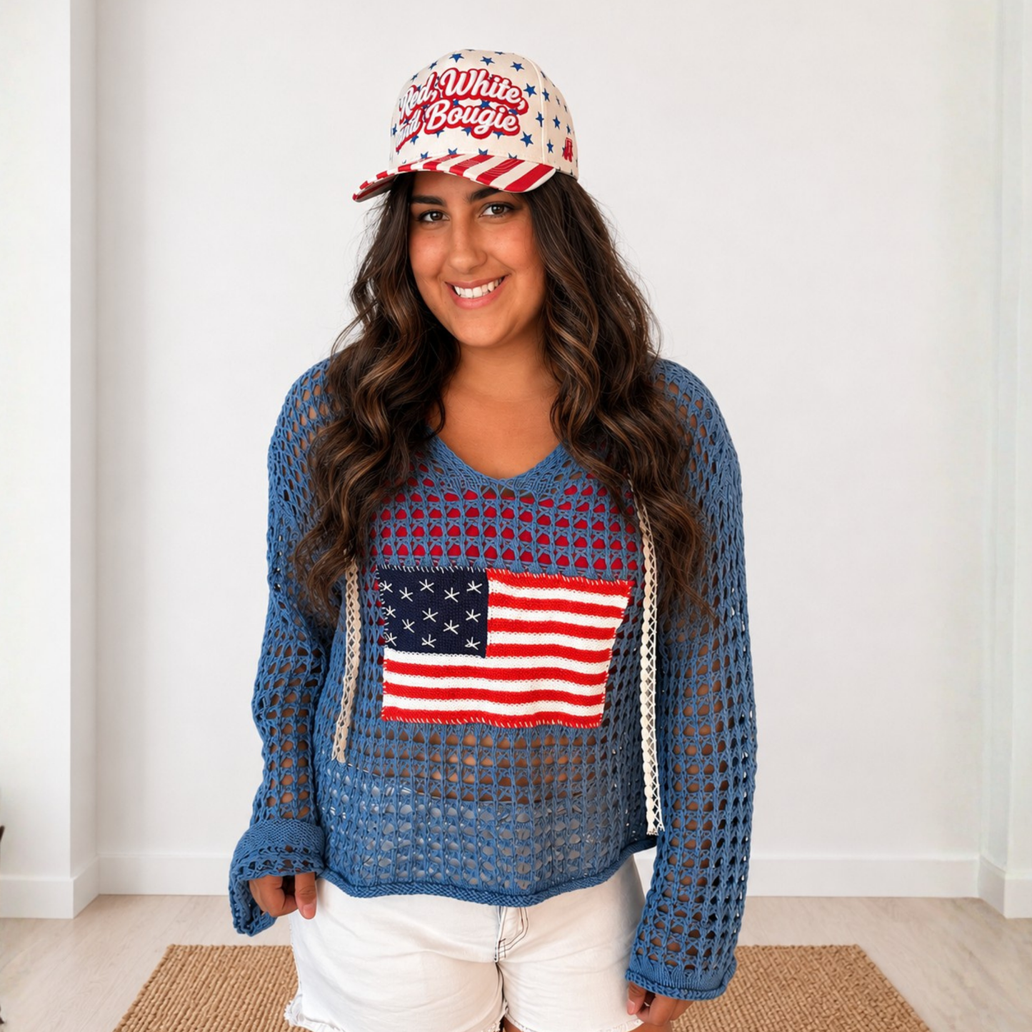 Stars, Stripes & Chill Hoodie Sweater - SV Boutique & Co.