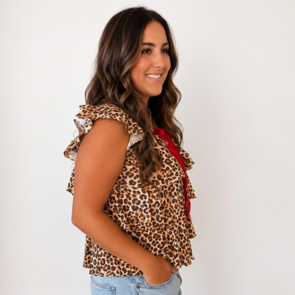Miss Behavin’ Leopard Top - SV Boutique & Co.