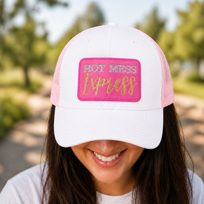 Hot Mess Express Trucker Hat - SV Boutique & Co.