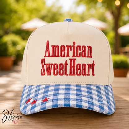 American Sweetheart Trucker Hat