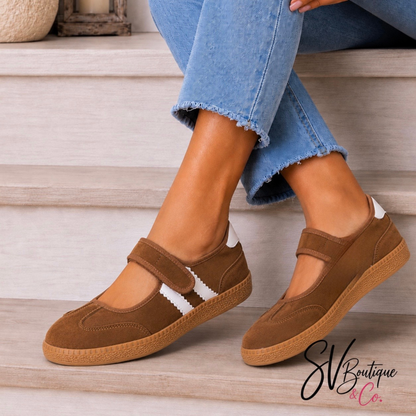 Corkys Calm Down Chestnut Mary Jane Sneaker