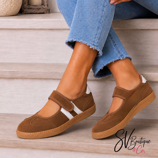Corkys Calm Down Chestnut Mary Jane Sneaker