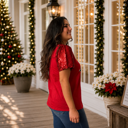 Festive Plaid Forest Princess Top by Emma + Grace - SV Boutique & Co.
