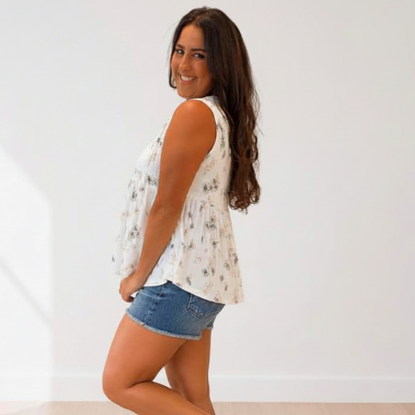 Sweet Pea Babydoll Top By Oddi FINAL SALE - SV Boutique & Co.