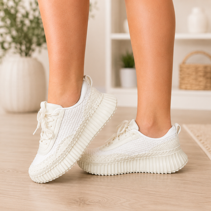 Corkys Adventure Tennis Shoe in White