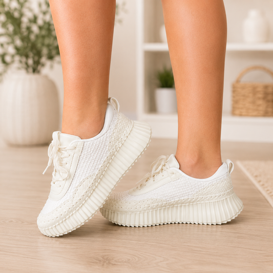 Corkys Adventure Tennis Shoe in White