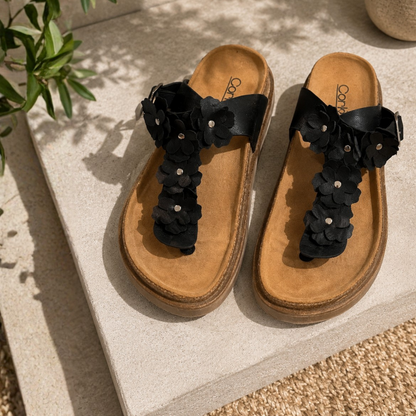 CORKYS BLESS HER HEART BLACK SANDAL - SV Boutique & Co.