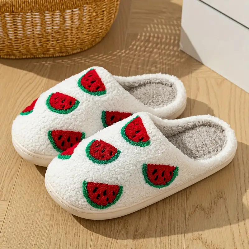 WATERMELON COZY SLIPPERS - SV Boutique & Co.