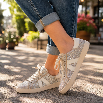 Corkys No Chaser Rhinestone Sneaker - SV Boutique & Co.