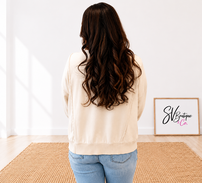 Love Leopard Oversized Pullover - SV Boutique & Co.